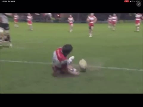 rugby running