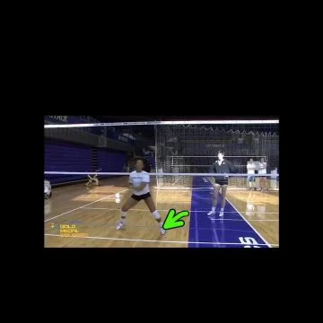 false step volleyball