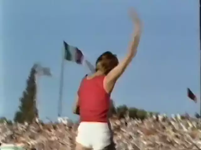 Stefka Kostadinova World High Jump Record at World Chapionships in Rome 1987