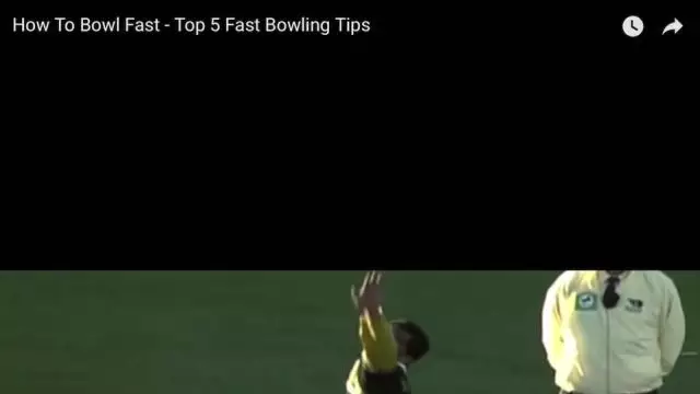 cricket fast bowler make space
