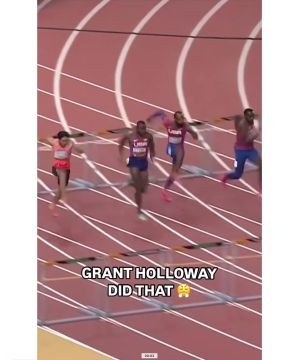 Grant holloway hurdle technique from start to finish