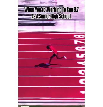 Taylor why is he fast 9.92 as a junior