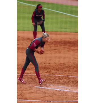 Softball pitch video